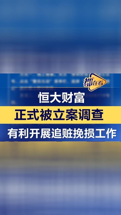 广州恒瑞财富非法配资_恒大财富非法集资案件_深圳市公安局南山分局立案调查