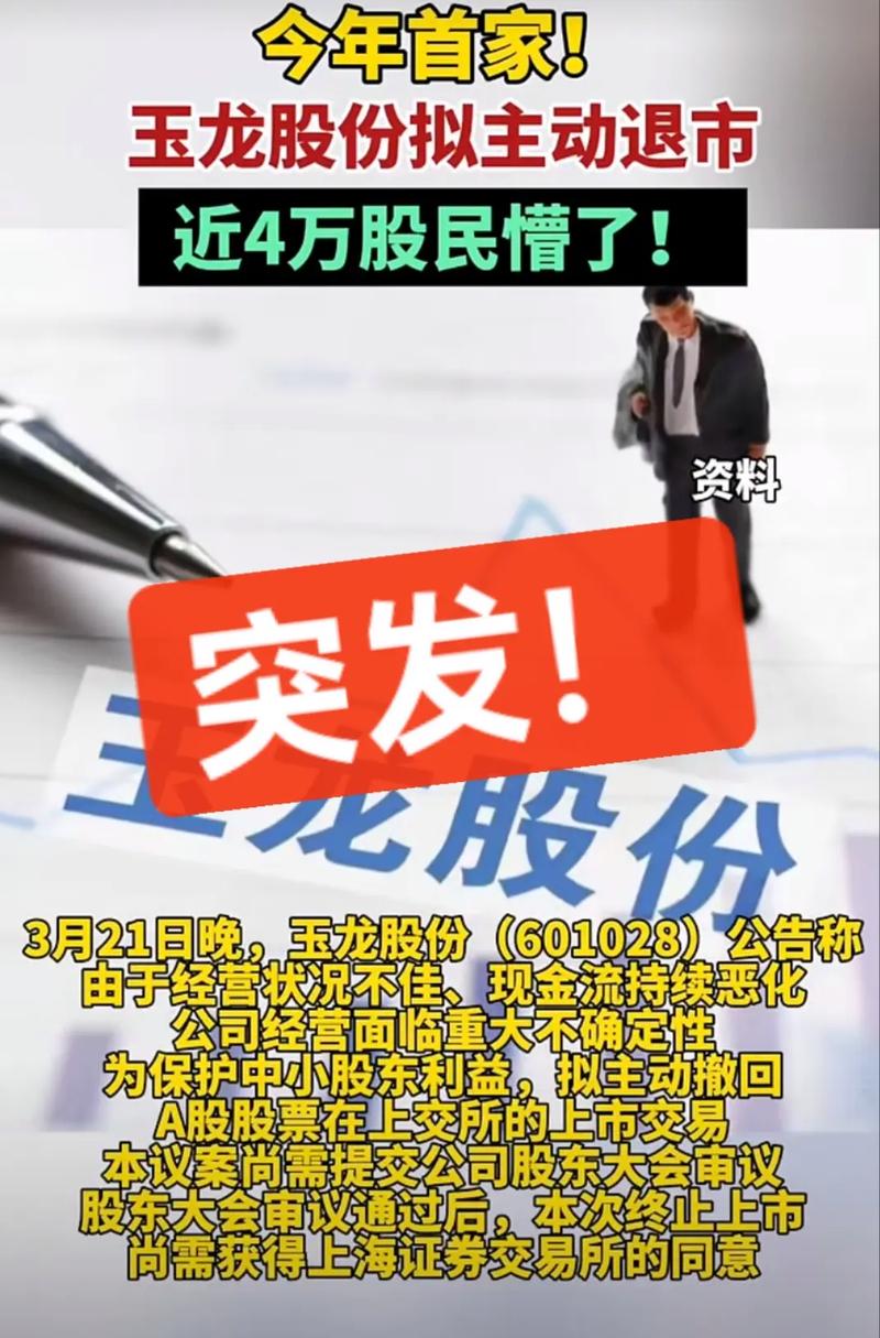 玉龙股份拟主动退市，2025年或成A股首单？