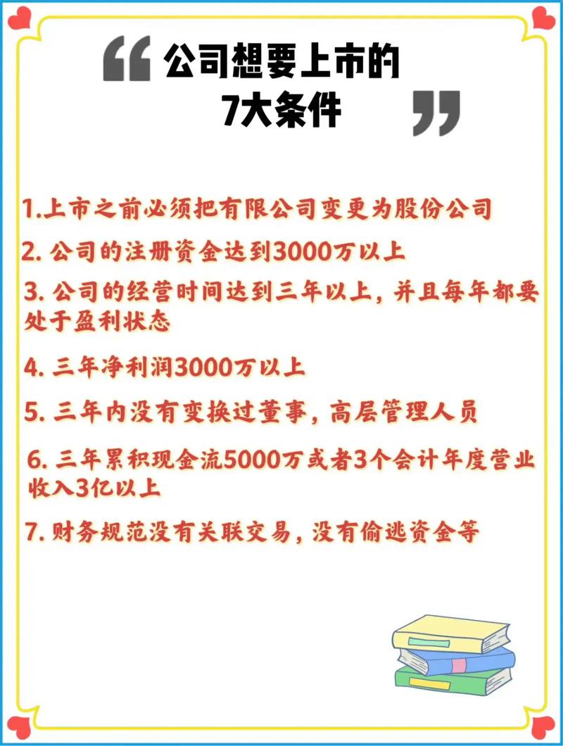 企业上市流程详解_公司上市条件要求_公司a股上市条件