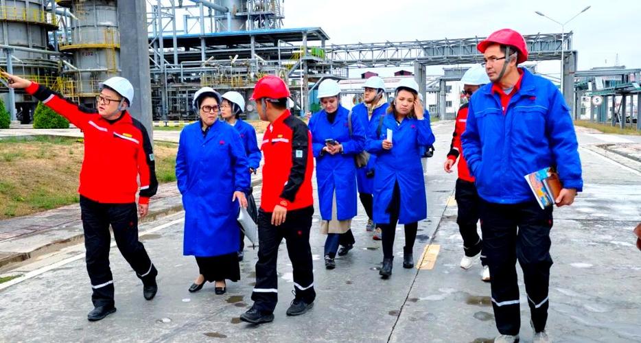 吉主流媒体参访中大石油项目，称赞其为吉能源发展做贡献