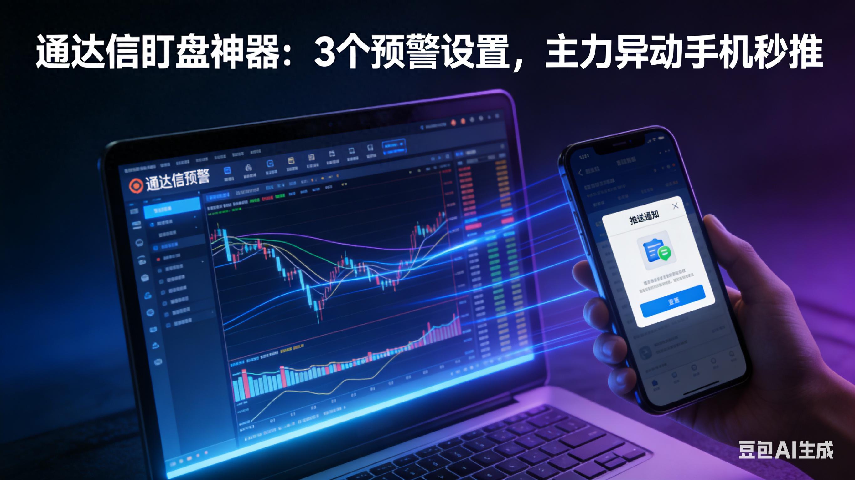 手机公式选股后，用通达信自动盯盘，再也不怕错过拉升