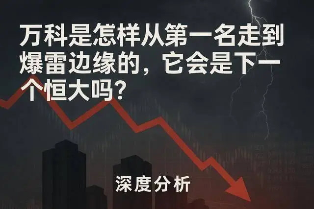 万科股票走势图 2026：昔日龙头为何濒临爆雷？