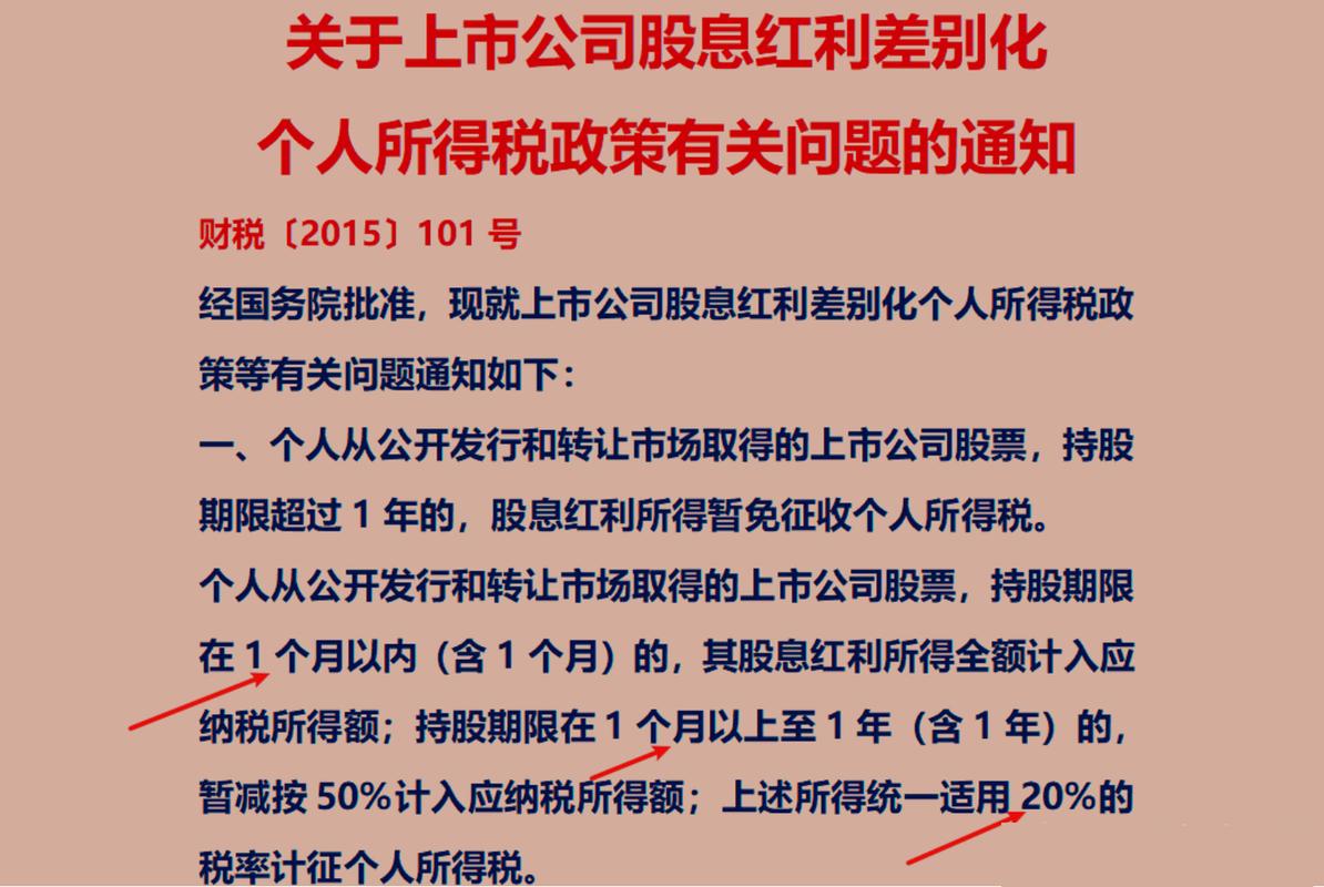 持股越久税越低，股息红利税差异化处理资金怎么省？